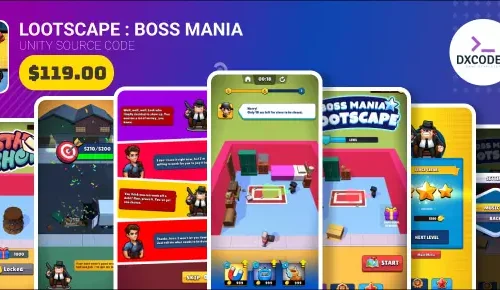 Lootscape : Boss Mania SellUnitySourceCode