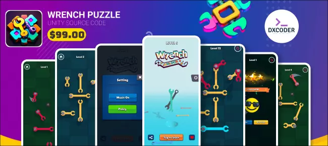 Wrench Unlock | Trending Game SellUnitySourceCode