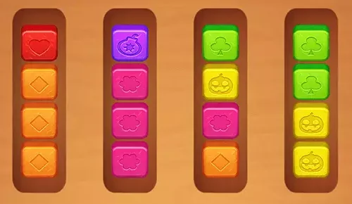 Wood Cube Sort SellUnitySourceCode