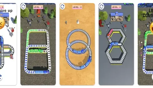 Train Road Puzzle SellUnitySourceCode