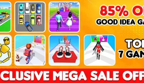 GOOD IDEA GAMES’s Unity Bundle: 7 Trending Games SellUnitySourceCode