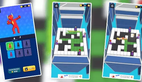 Stacky Dash Flash Hero – Hyper Casual Game SellUnitySourceCode