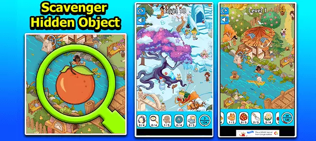 Scavenger Hidden Object Hunt Game Unity Source Cod SellUnitySourceCode