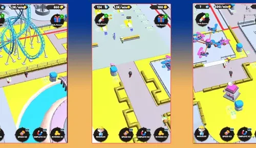 New Amusement GO – Theme Park Simulator Unity Game – 2025 Complete Unity Projects – SellUnitySourceCode.com