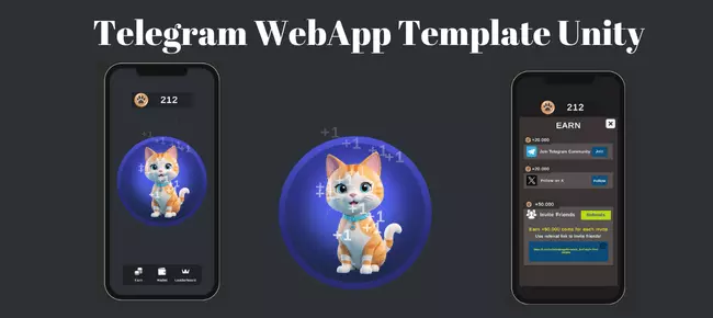 Telegram WebApp Template Unity SellUnitySourceCode