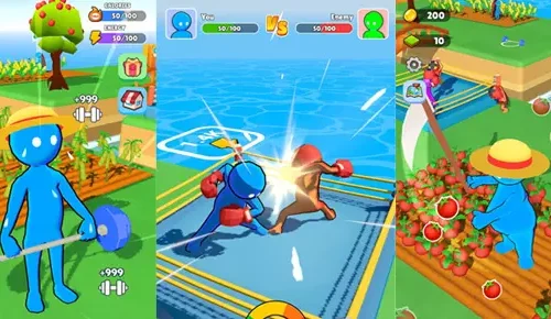 Muscle Land: Farm Hero Clicker SellUnitySourceCode