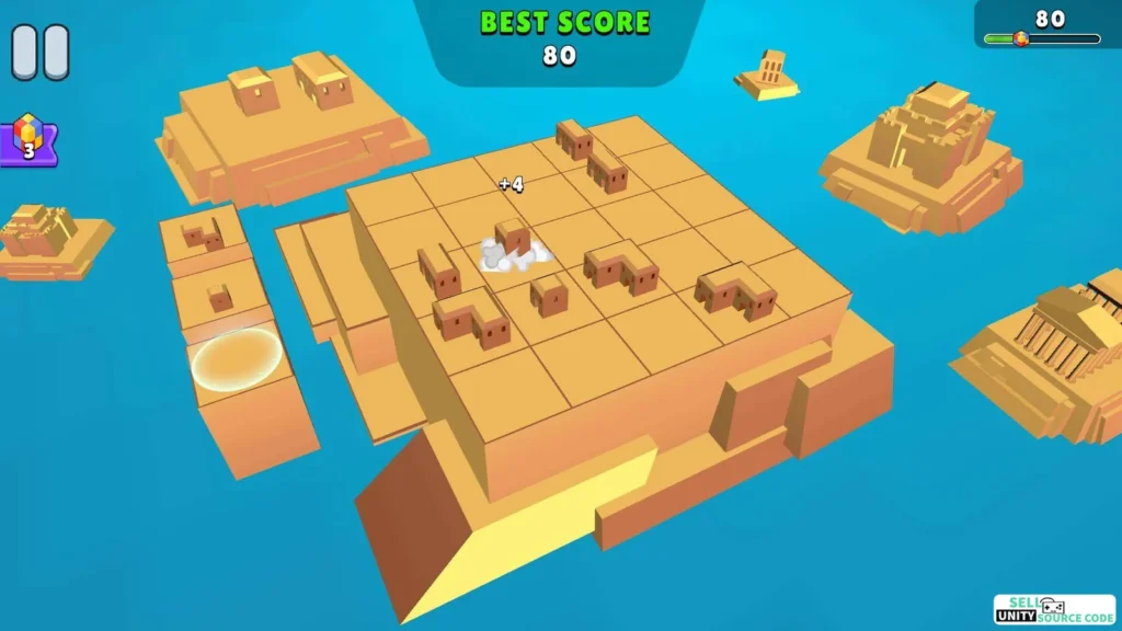 Fold The Block SellUnitySourceCode - Image 3