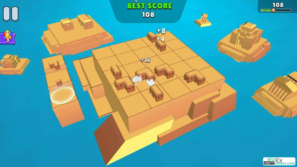 Fold The Block SellUnitySourceCode - Image 9