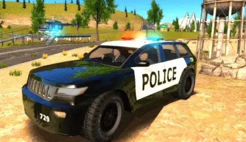 City Police Simulation – Open World Drive Game SellUnitySourceCode