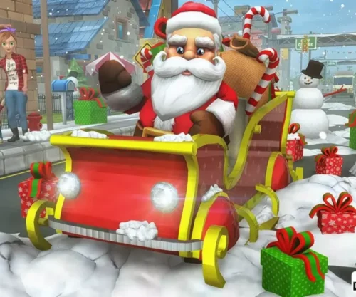 Virtual Santa: Gift Delivery Game – SellUnitySourceCode
