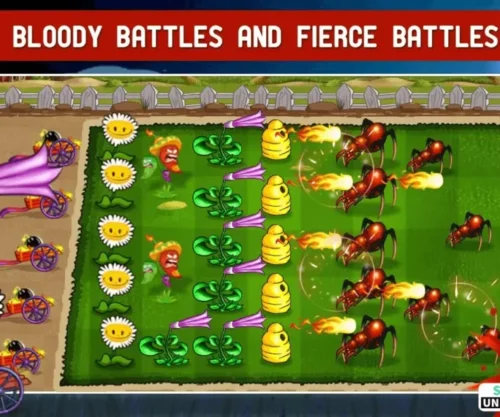 New Angry Plants Flower – Battle Garden Strategy Game – SellUnitySourceCode.com