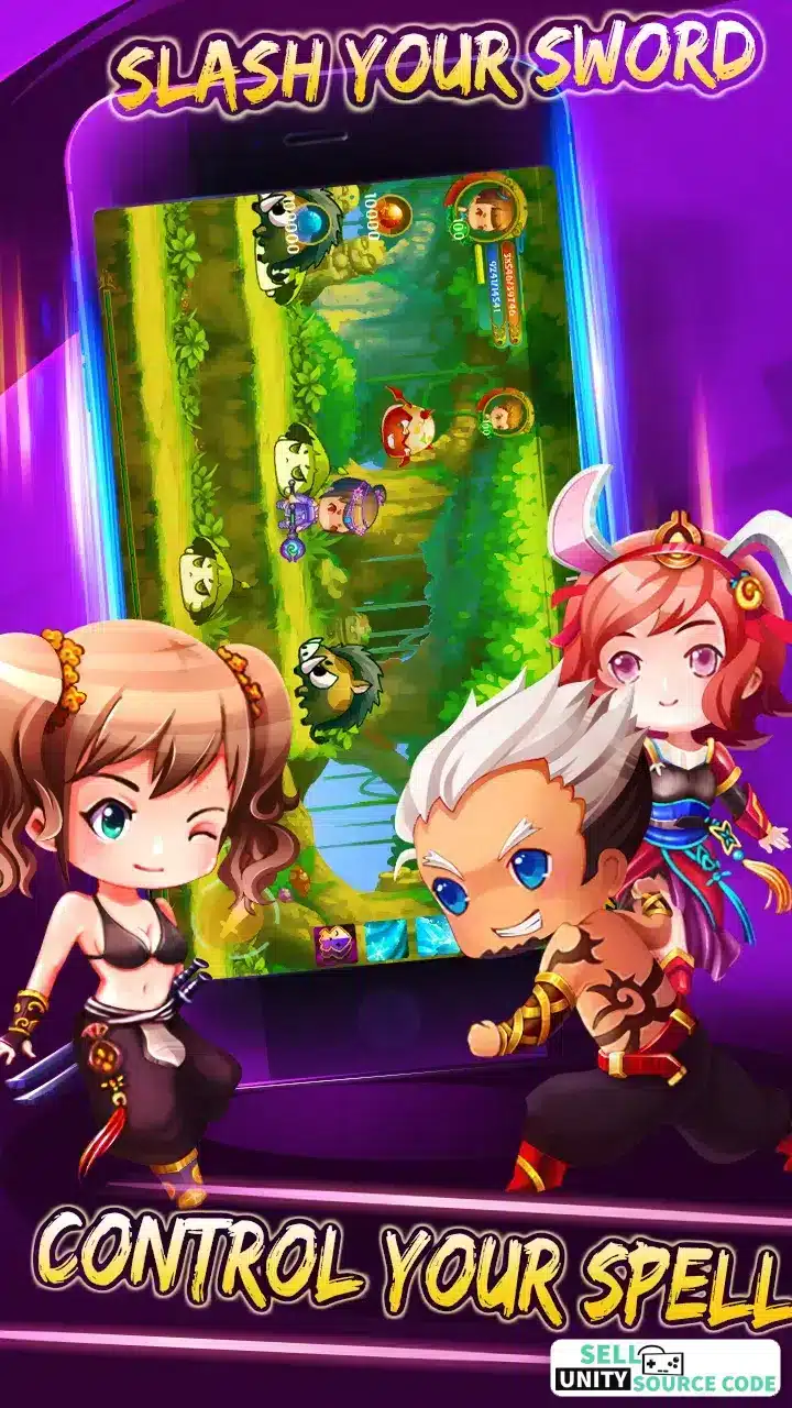 Soul Warriors: Heroes War SellUnitySourceCode - Image 3