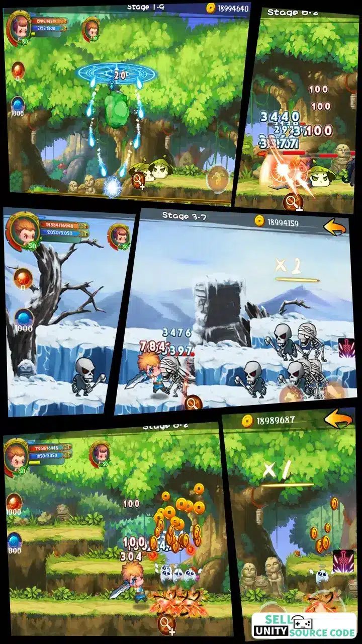 Soul Warriors: Heroes War SellUnitySourceCode - Image 4