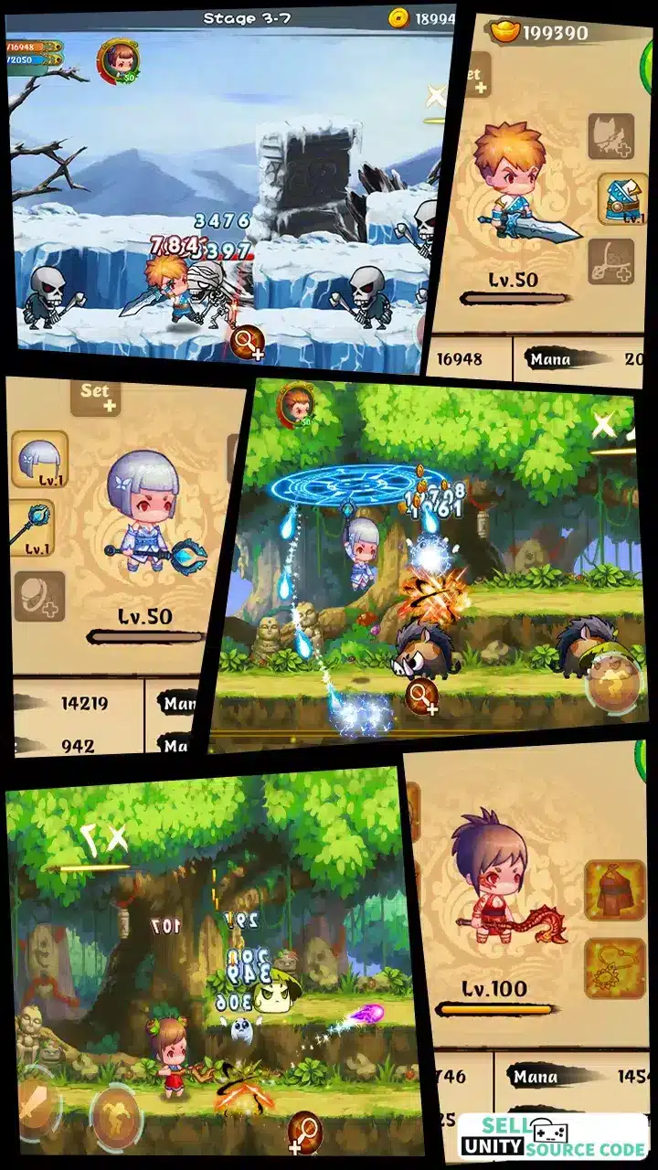 Soul Warriors: Heroes War SellUnitySourceCode - Image 5