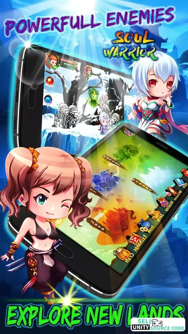 Soul Warriors: Heroes War SellUnitySourceCode - Image 7