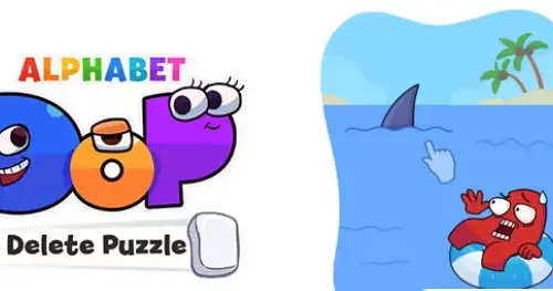  REAL ERASE Alphabet Delete One Part – Brain Puzzle Game 3D – SellUnitySourceCode.com
