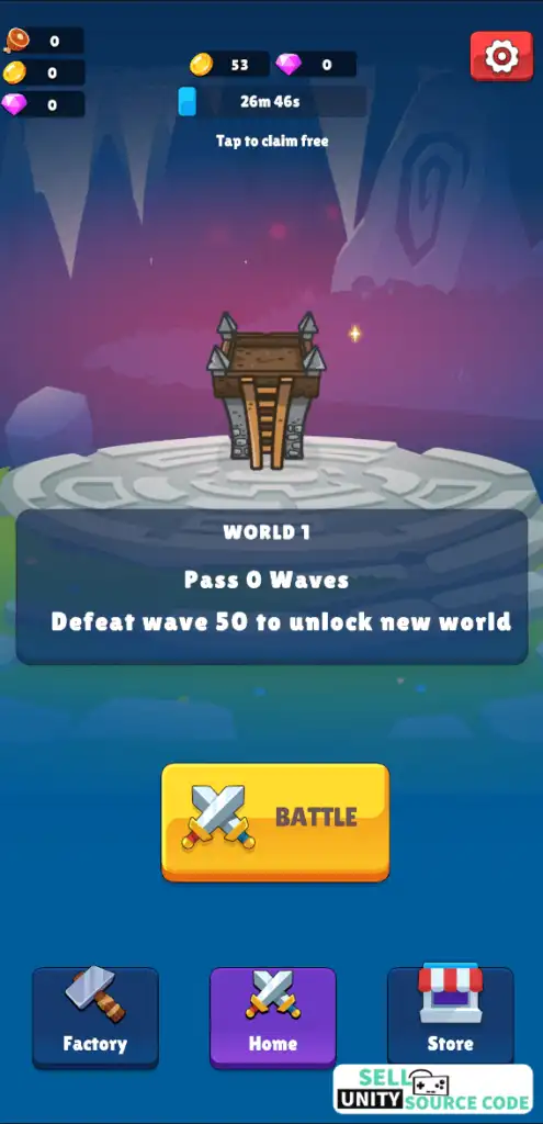 Idle Tower Defense SellUnitySourceCode - Image 7