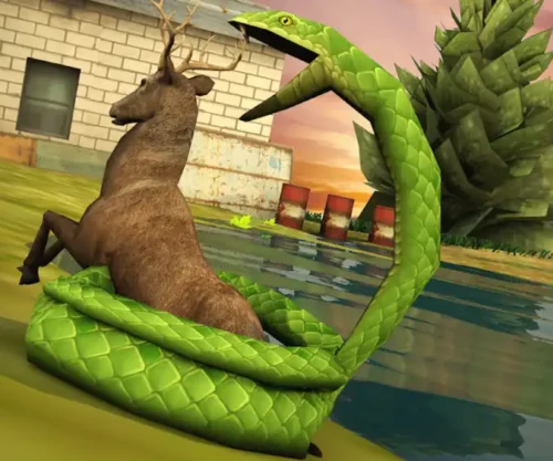 Snake Simulator 2018 Anaconda Attack: Snake Chase SellUnitySourceCode