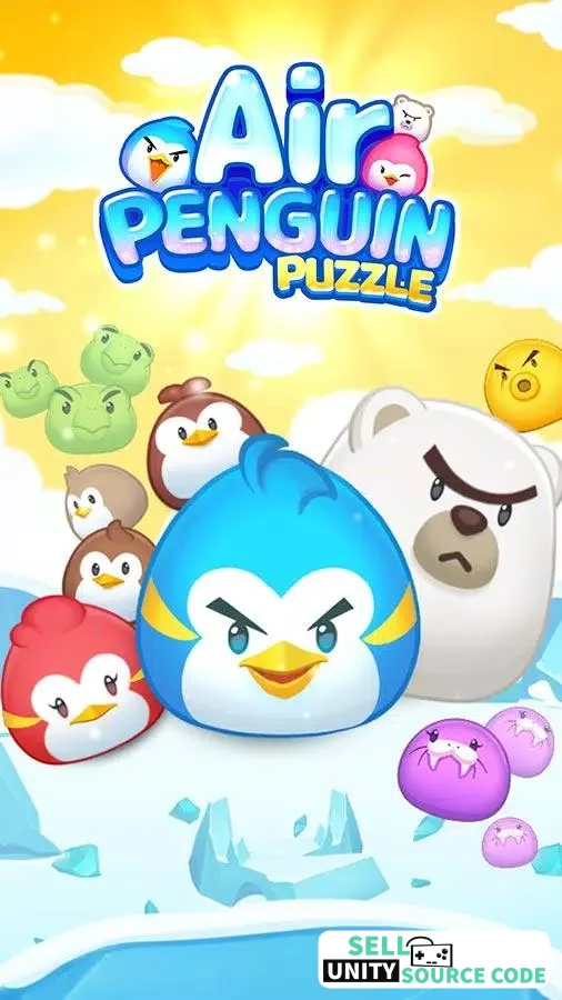 New Air Penguin Puzzle – Slide and Match Puzzle Game – SellUnitySourceCode.com - Image 9