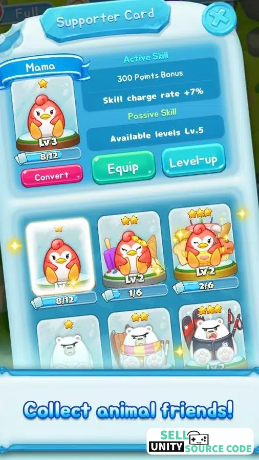 New Air Penguin Puzzle – Slide and Match Puzzle Game – SellUnitySourceCode.com - Image 3