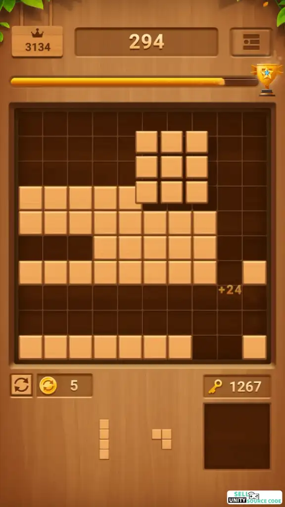 wood block puzzle cube SellUnitySourceCode - Image 3