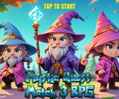 Mystic Quest Match 3 RPG SellUnitySourceCode