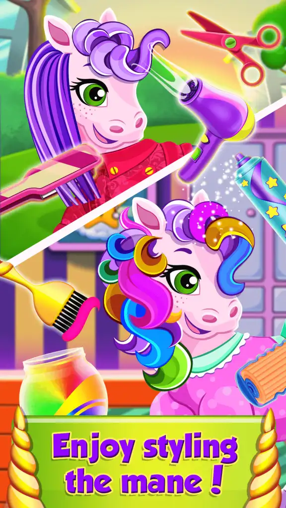 Pet Salon – Pony Care Games SellUnitySourceCode - Image 2