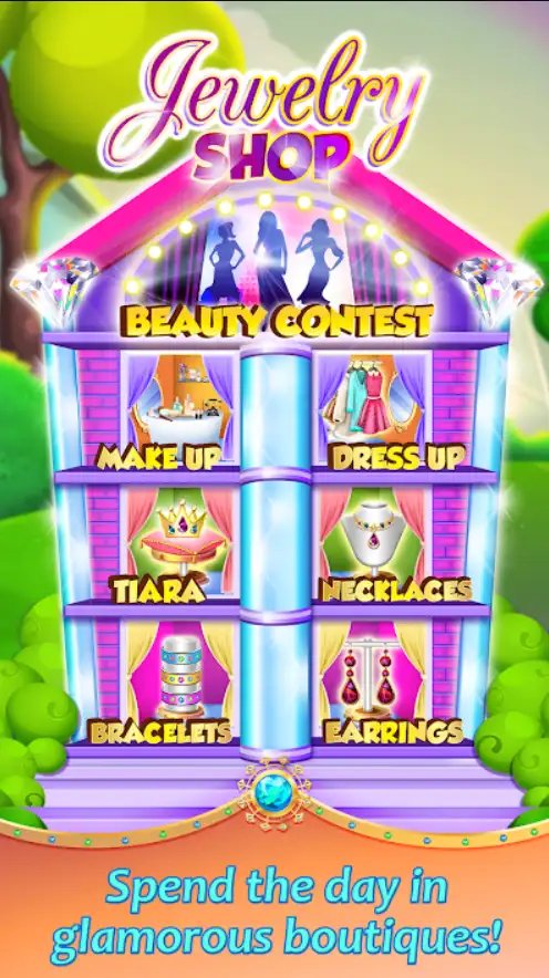 Jewelry Shop Games: Princess Design SellUnitySourceCode - Image 5