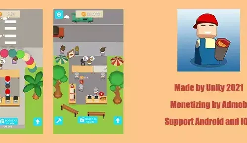 Idle Food Venture SellUnitySourceCode