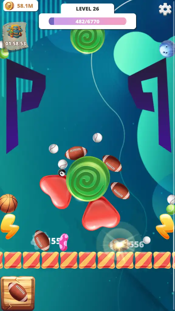 Idle Fall Balls – Idle Casual Game SellUnitySourceCode - Image 5