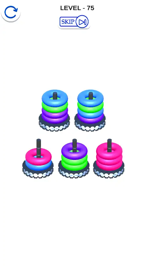 Hoop Stack 3D Puzzle SellUnitySourceCode - Image 6