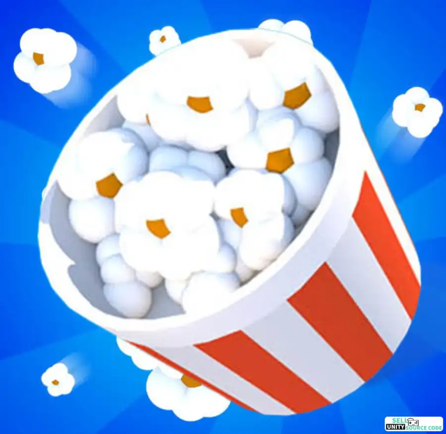 Idle Popcorn Click Master SellUnitySourceCode - Image 2