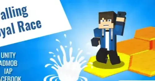 Falling Royal Race SellUnitySourceCode