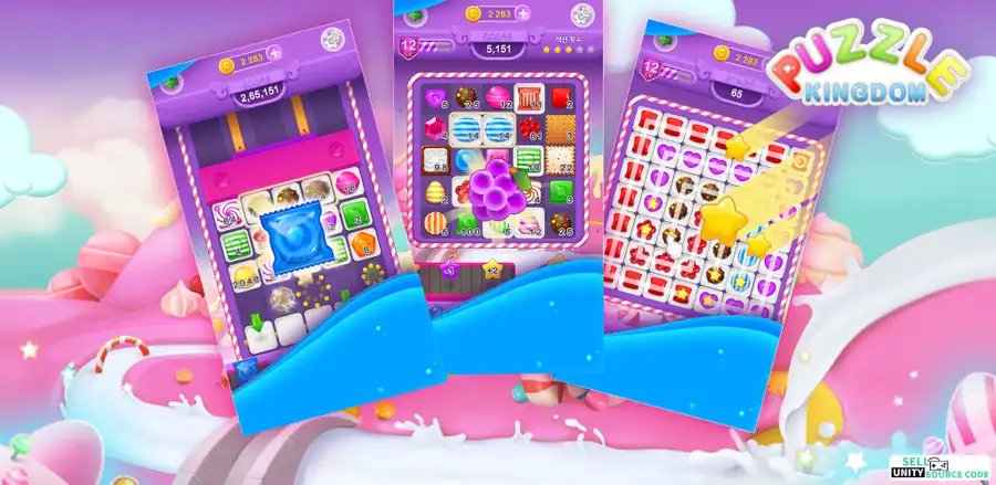 New Block Puzzle Kingdom Master: Fit & Build Logic Game SellUnitySourceCode.com - Image 4