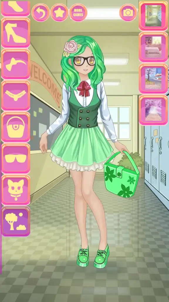 New Anime Kawaii Dress Up – Cute Fashion Girl Game – SellUnitySourceCode.com - Image 6