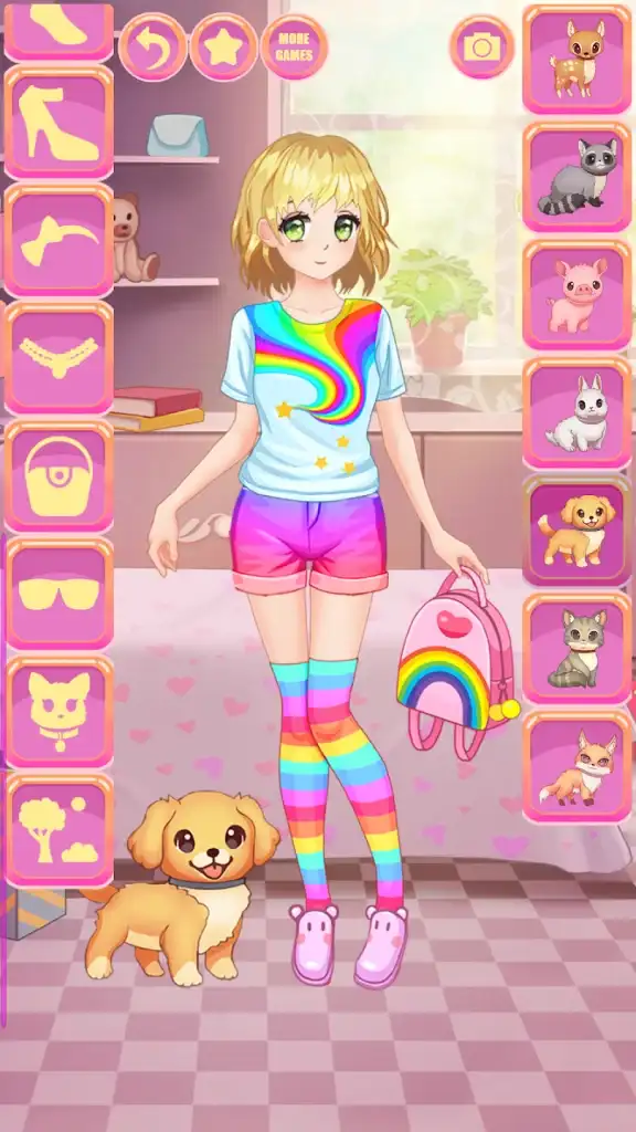 New Anime Kawaii Dress Up – Cute Fashion Girl Game – SellUnitySourceCode.com - Image 9
