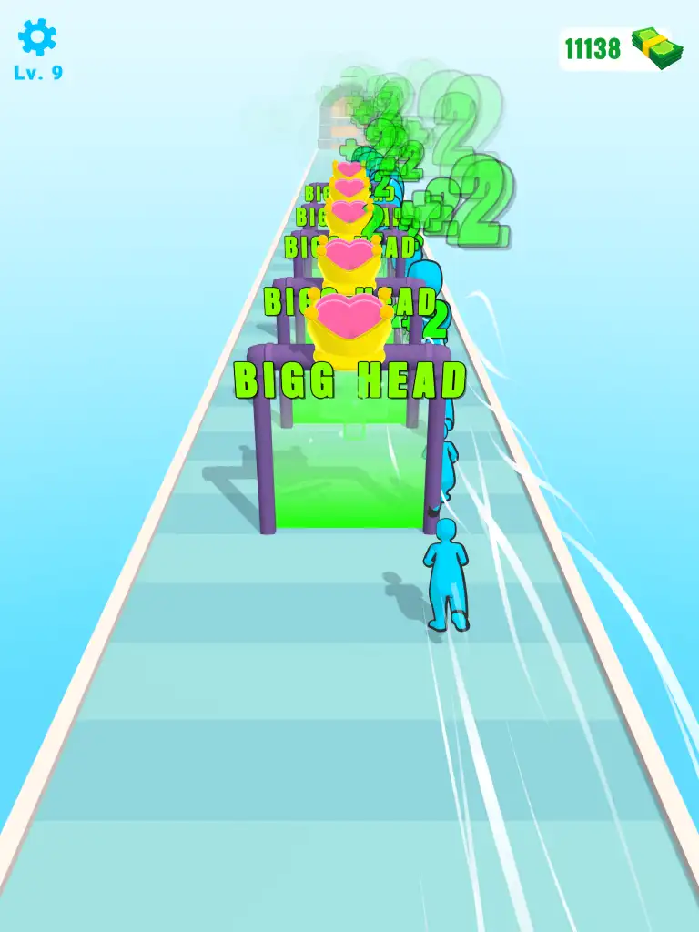 New Fast Head 3D Runner – Hypercasual Fun Race Game SellUnitySourceCode.com - Image 6