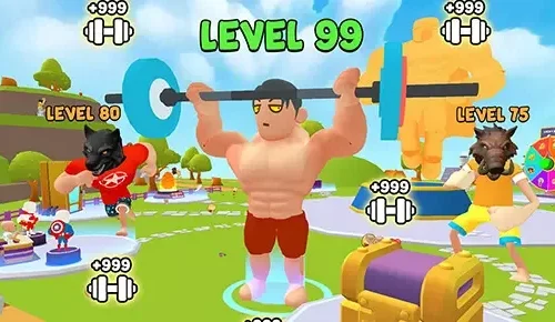 Lifting Hero Animal Evolution