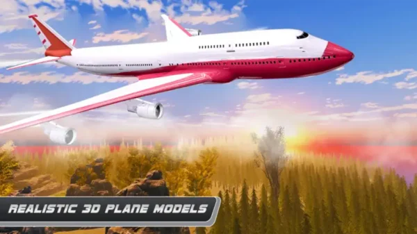 Real Flight Pilot – Airplane Simulator plane Game 3D – SellUnitySourceCode.com - Image 5