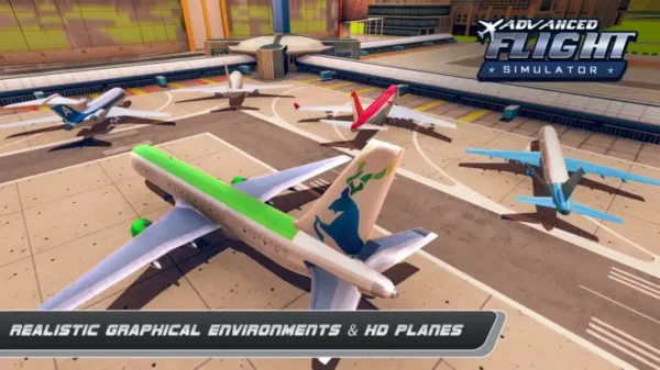 Real Flight Pilot – Airplane Simulator plane Game 3D – SellUnitySourceCode.com - Image 8