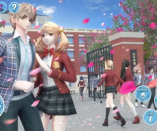 Anime School Girl Dating Sim – High School Romance Game – SellUnitySourceCode.com