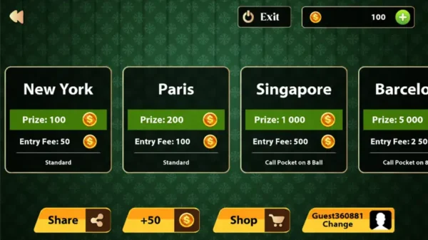 8 Ball Pool Master – Online Multiplayer Unity Source Code – 2025 Complete Unity Projects – SellUnitySourceCode.com - Image 4