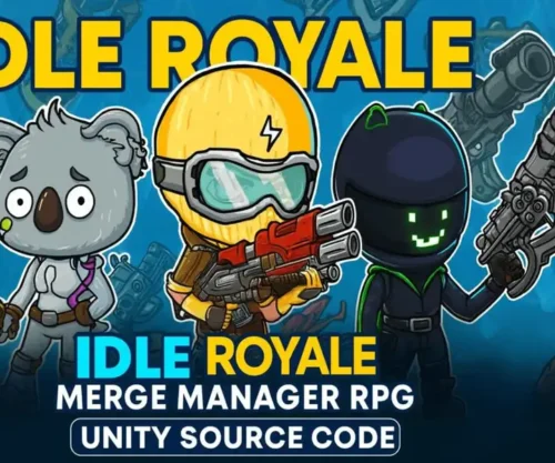 Idle Royale – Merge Manager RPG SellUnitySourceCode