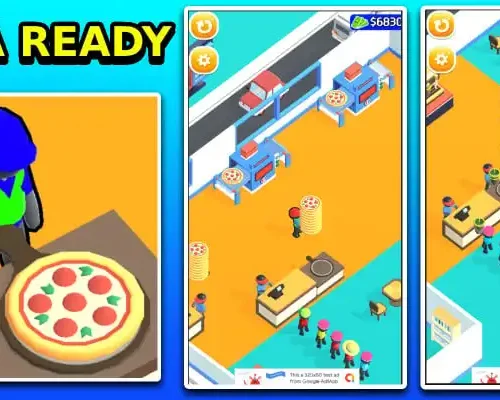 Pizza Ready 3D – Idle Restaurant Simulation | SellUnitySourceCode