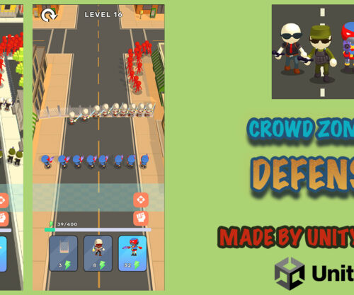 Crowd Zombie Defense – Unity Template SellUnitySourceCode