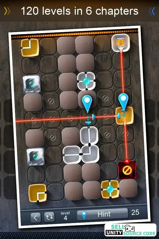 Laser Box - Puzzle Unique Game SellUnitySourceCode - Image 3
