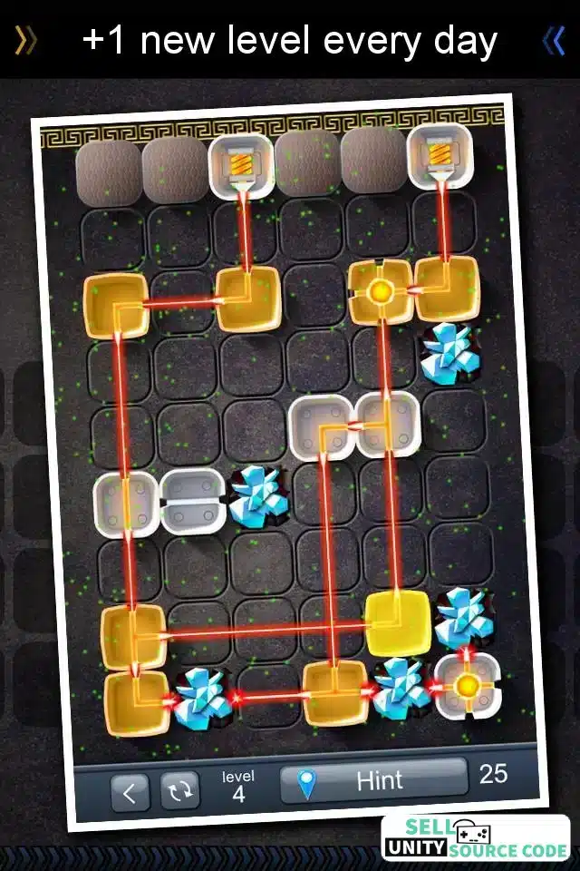 Laser Box - Puzzle Unique Game SellUnitySourceCode - Image 9