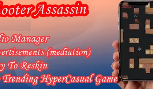 Shooter Assassin – Hypercasual Trending Game SellUnitySourceCode