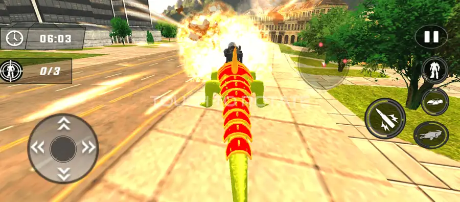 Crocodile Robot Transform Game 2022 SellUnitySourceCode - Image 2