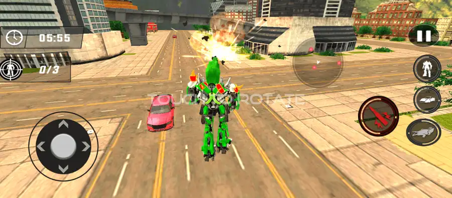 Crocodile Robot Transform Game 2022 SellUnitySourceCode - Image 4